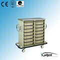 Steel Painted Hospital Medical Drug Delivery Trolley (P-10)